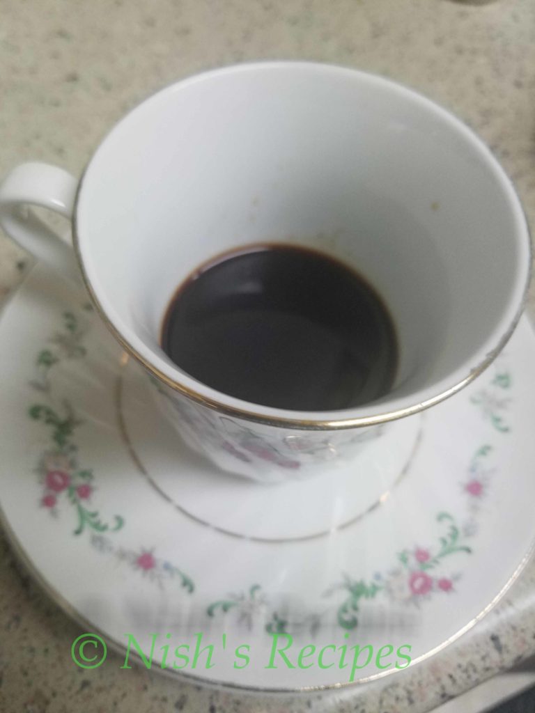 Filtered coffee for Traditional Filter Coffee