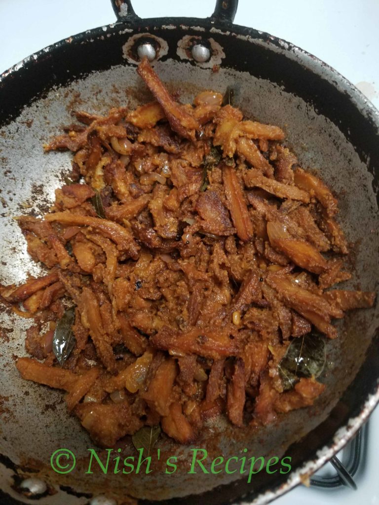 Cheppakilangu Fry ready