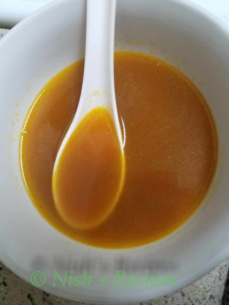 Serve Murungai Keerai Soup in a bowl