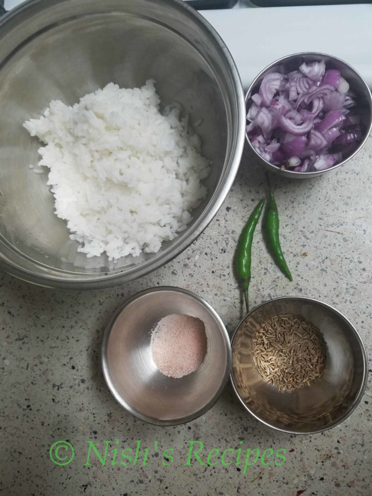 Ingredients for Killu Vadam