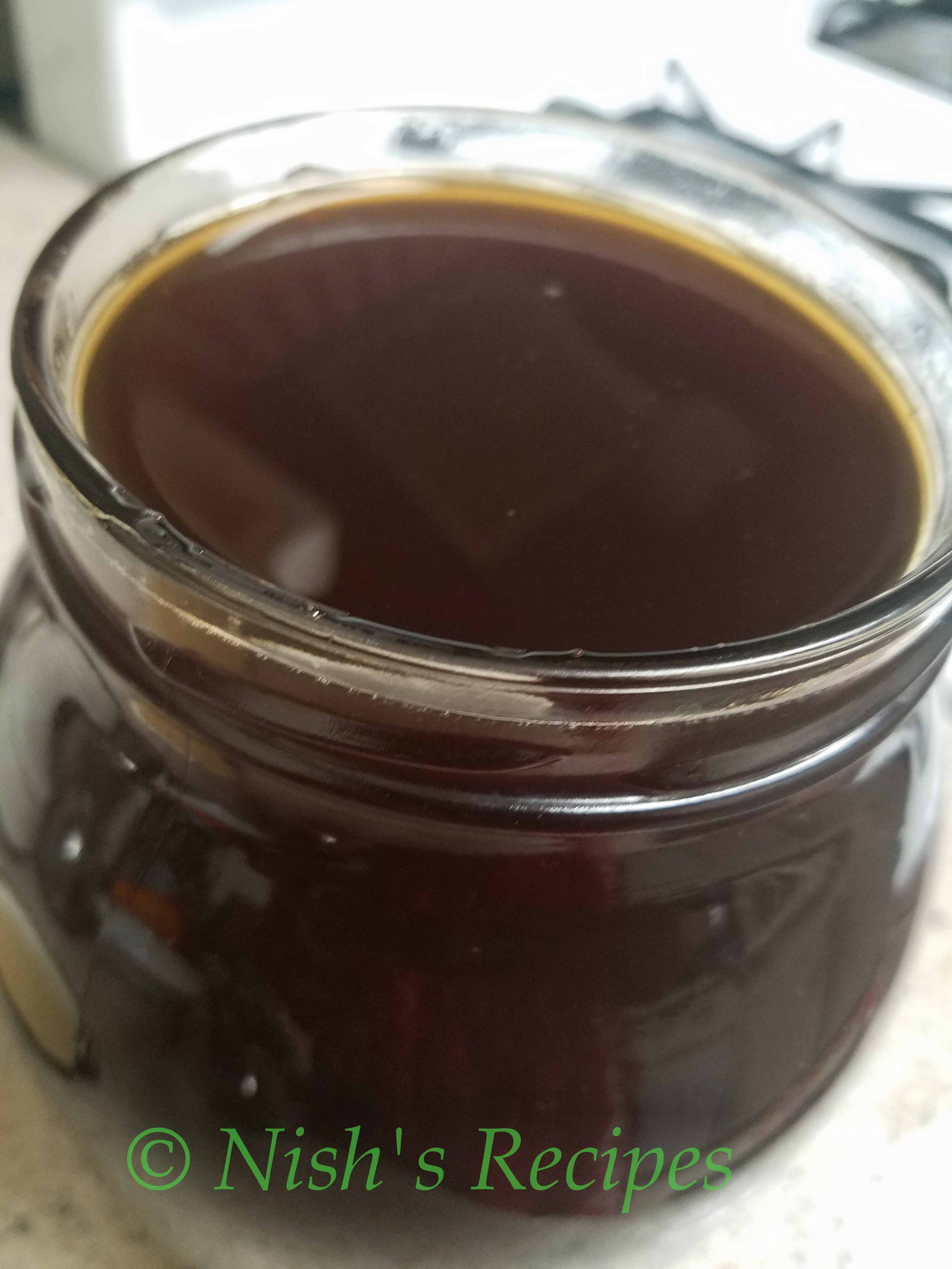 Nannari Syrup ready