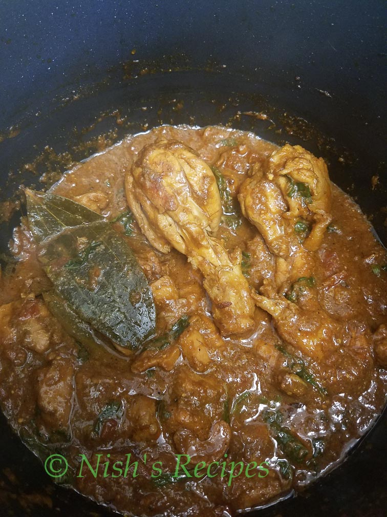 Chicken masala for Hyderabad Chicken Biriyani