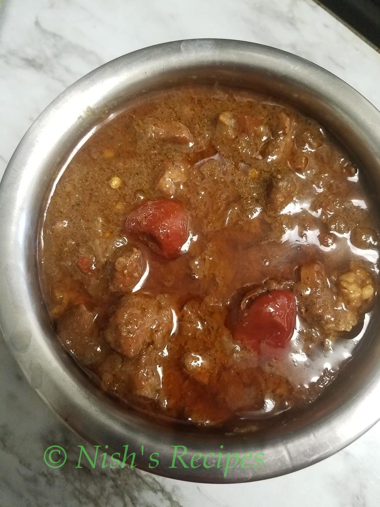 Mutton Sukka ready