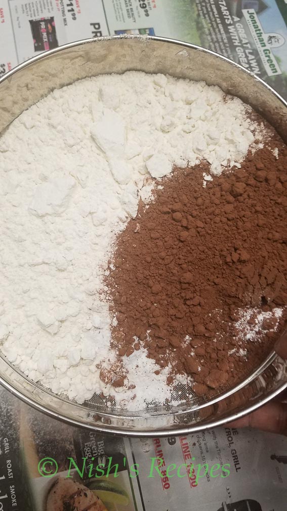 Flour for Black Forest Cake