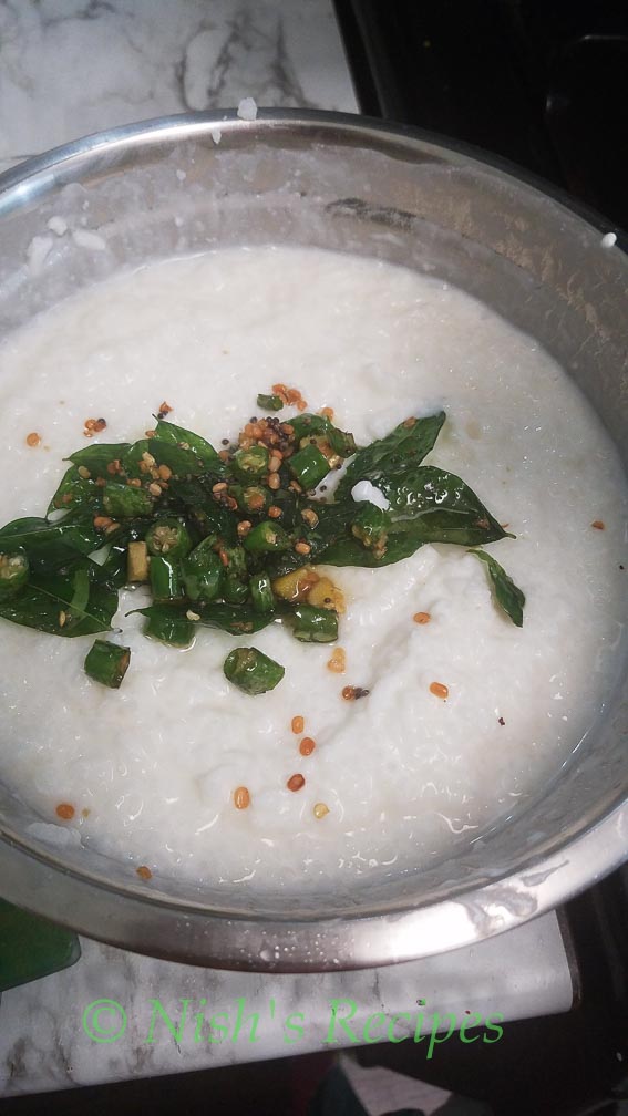 Mix all for Curd Rice