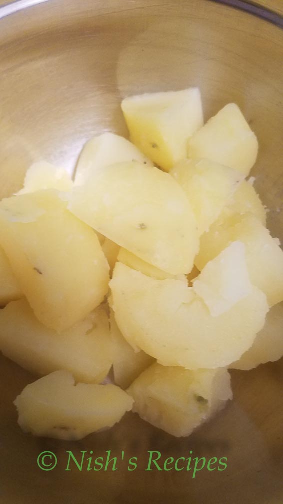 Peel skin for Potato Stuffing