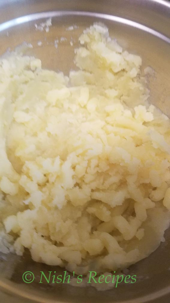 Mash potato for Potato Stuffing